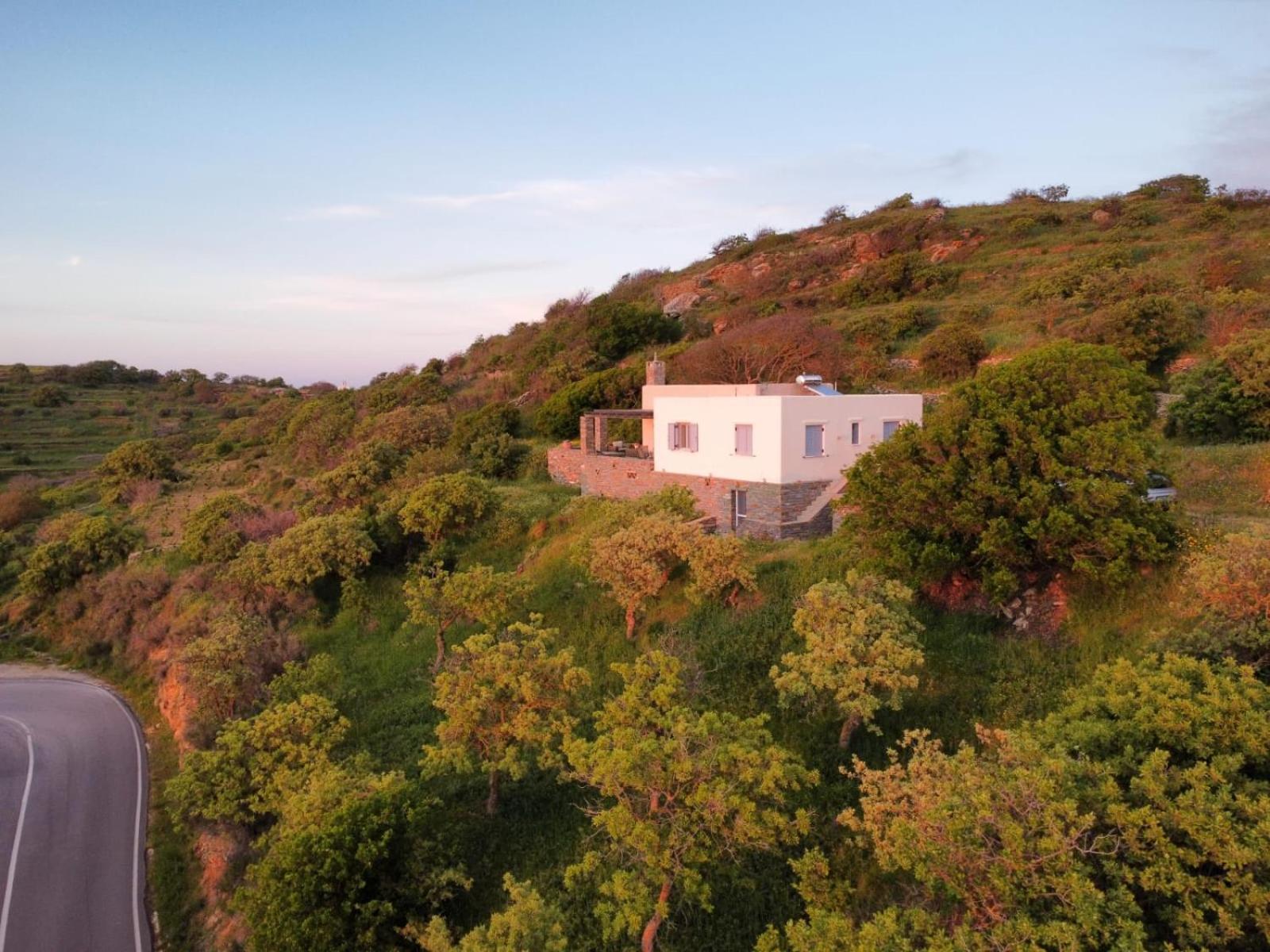 Cycladic Villa With Sea View! Ioulis Exterior photo