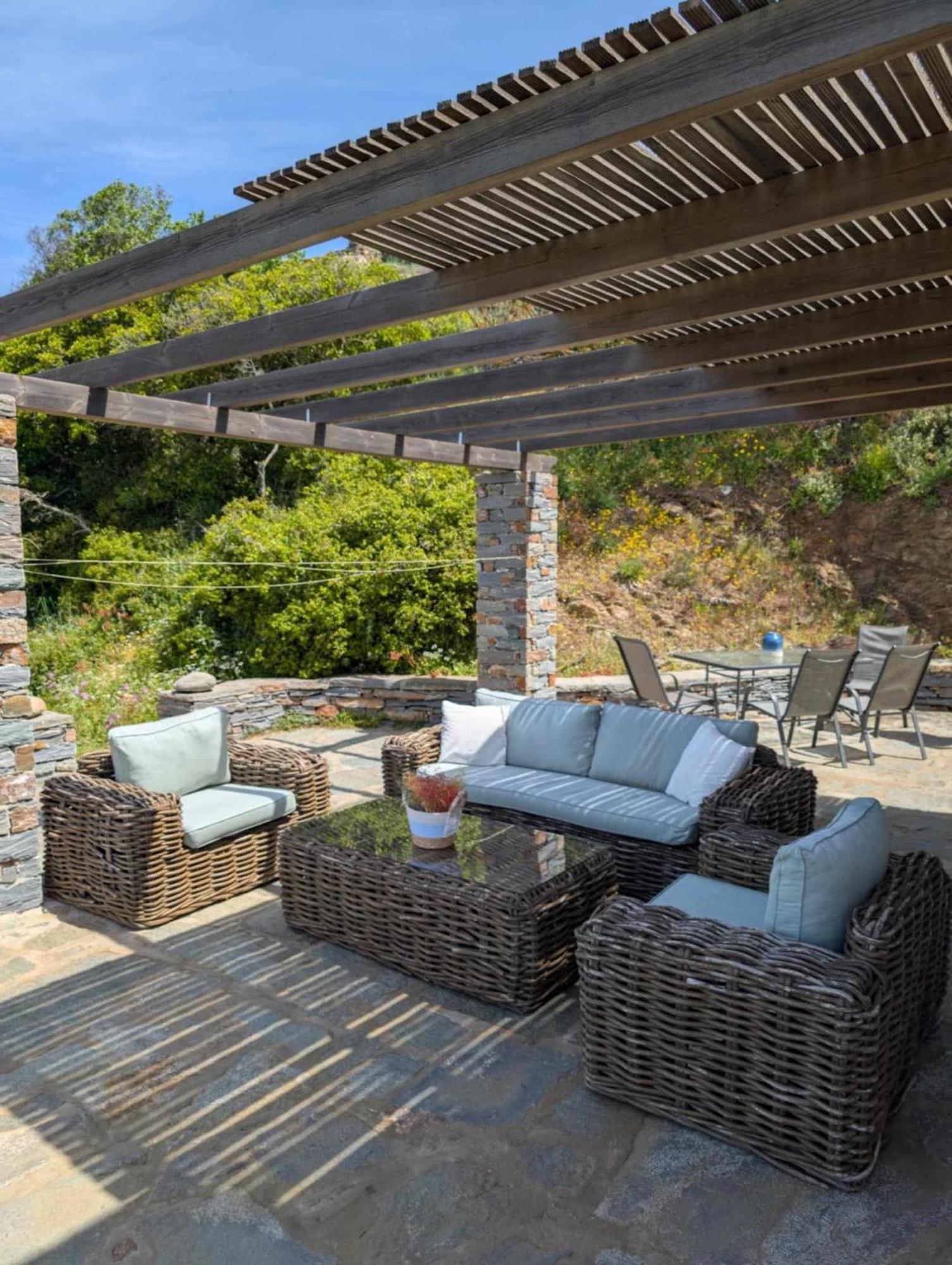 Cycladic Villa With Sea View! Ioulis Exterior photo